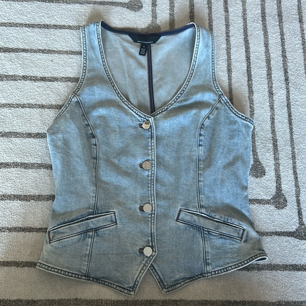 Denim vest